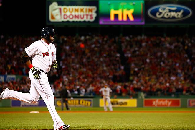 David Ortiz had the first multi-homer game of his career against the Rays in Game 2 of the ALDS. 